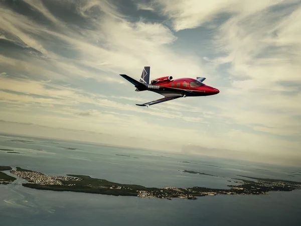 Vision Jet air to air